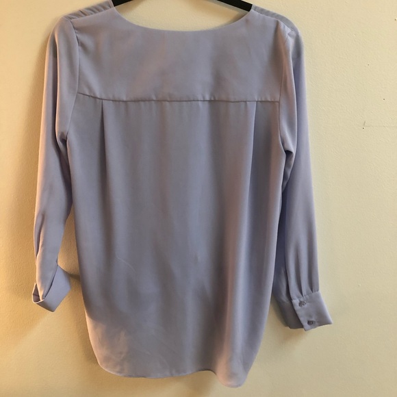 NWOT Lavender mesh top - Picture 3 of 4